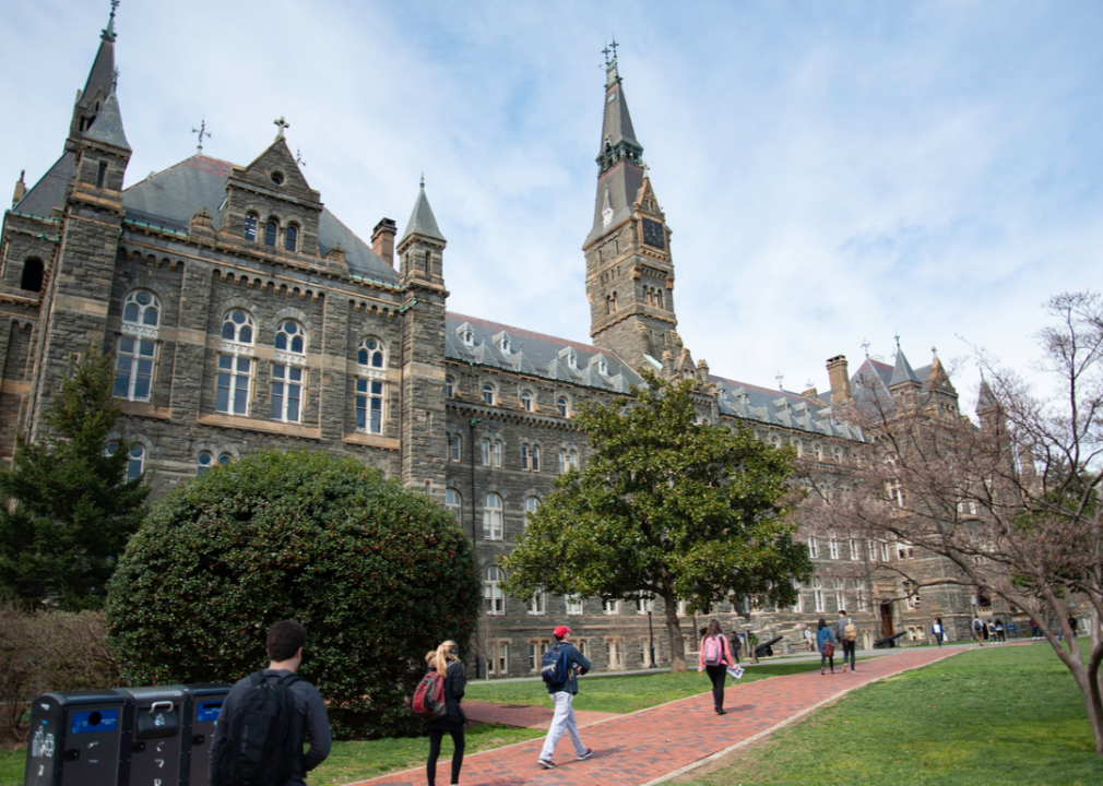 #12. Georgetown University